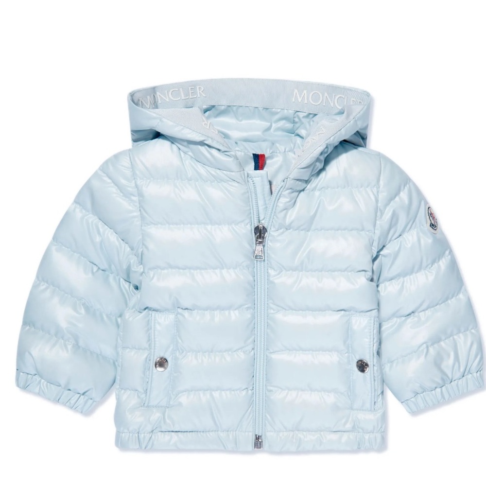 Moncler Light Blue Puffer Jacket